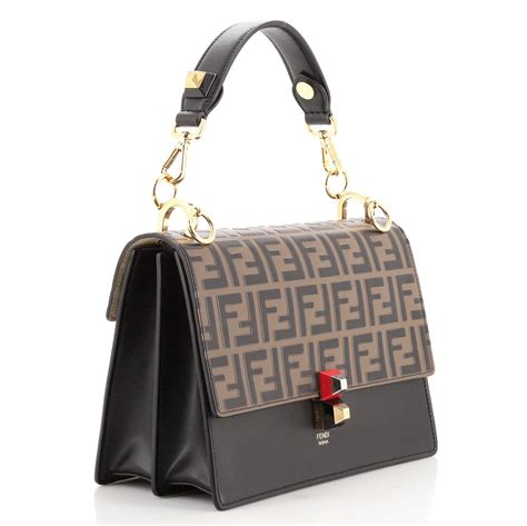 kan i logo fendi bag|fendi shoulder bag zucca.